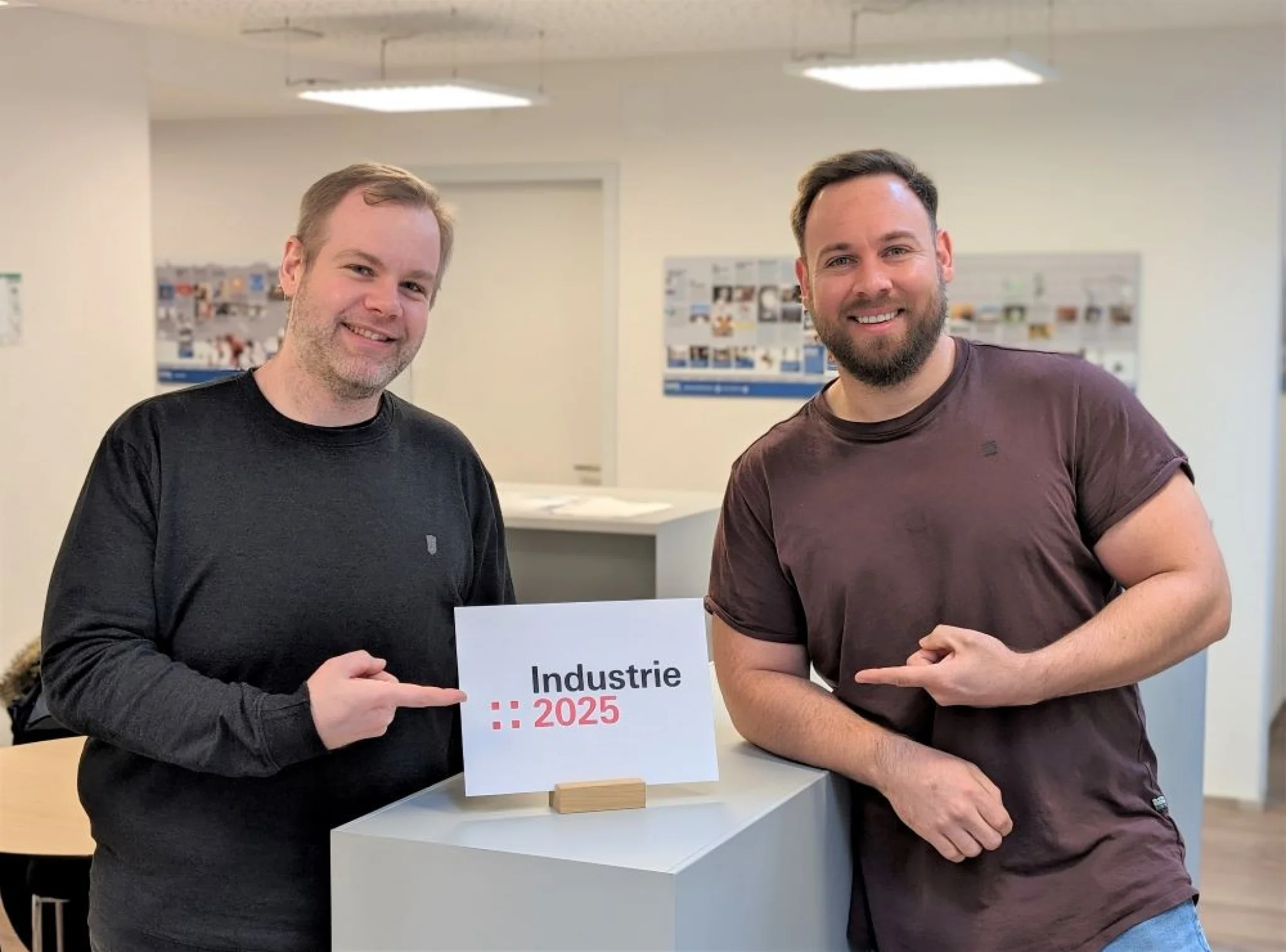 ControlTech Engineering is a new member of the Industrie 2025 initiative with Data Engineer Patric Sumlak and IT System Engineer Michael Gempp.